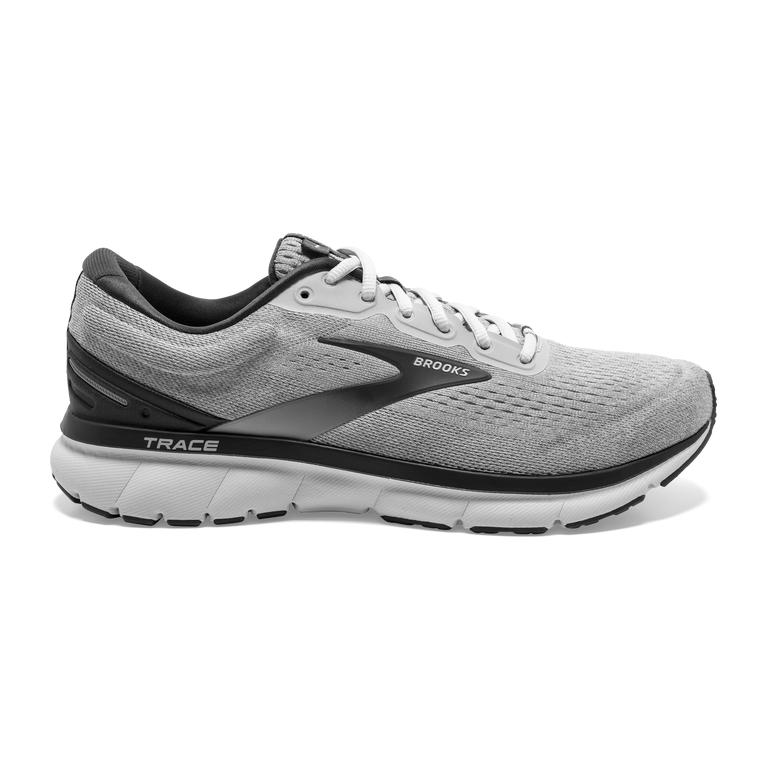 Brooks Trace Adaptive Men's Road Running Shoes - Alloy/Grey/Black/Charcoal (74951-YMPC)